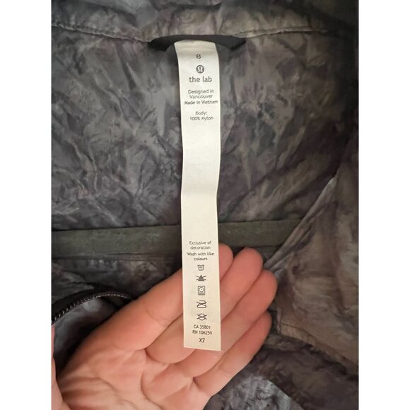 Lululemon Lab Terrain Shell Women's Lightweight Windbreaker Jacket Sz 8 NWOT - Picture 5 of 9